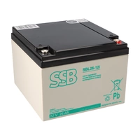 SSB Blei Akku SBL 26-12i AGM Batterie M5 Schraubanschluss - 12V 26Ah SSB Blei Akku SBL 26-12i AGM Batterie M5 Schraubanschluss - 12V 26Ah