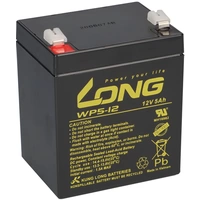 Kung Long Blei Akku 12V 5Ah WP5-12 Faston 6,3 mm Kung Long Blei Akku 12V 5Ah WP5-12 Faston 6,3 mm