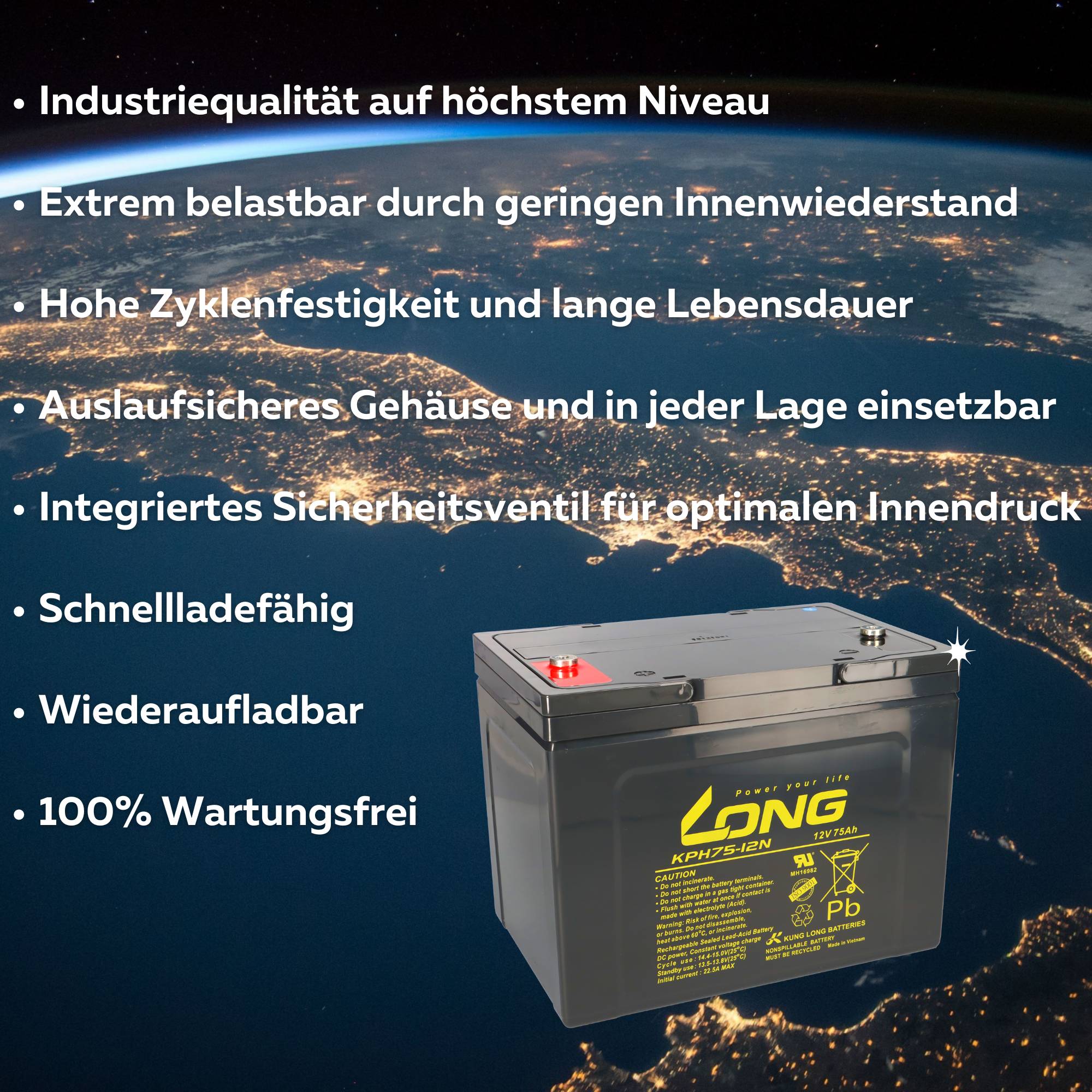 KungLong KPH75-12N 9922, 1x -04251677363455