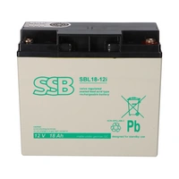 SSB Blei Akku SBL 18-12i AGM Batterie M5 Schraubanschluss - 12V 18Ah SSB Blei Akku SBL 18-12i AGM Batterie M5 Schraubanschluss - 12V 18Ah