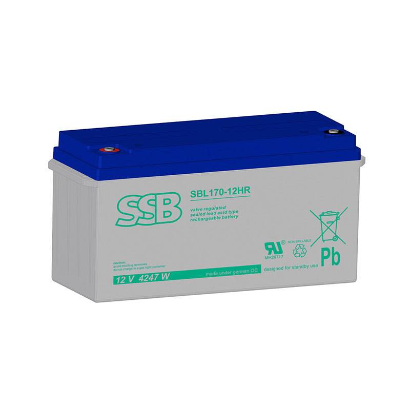 SSB Blei Akku SBL 170-12HR AGM Batterie M8 Schraubanschluss - 12V 4247W