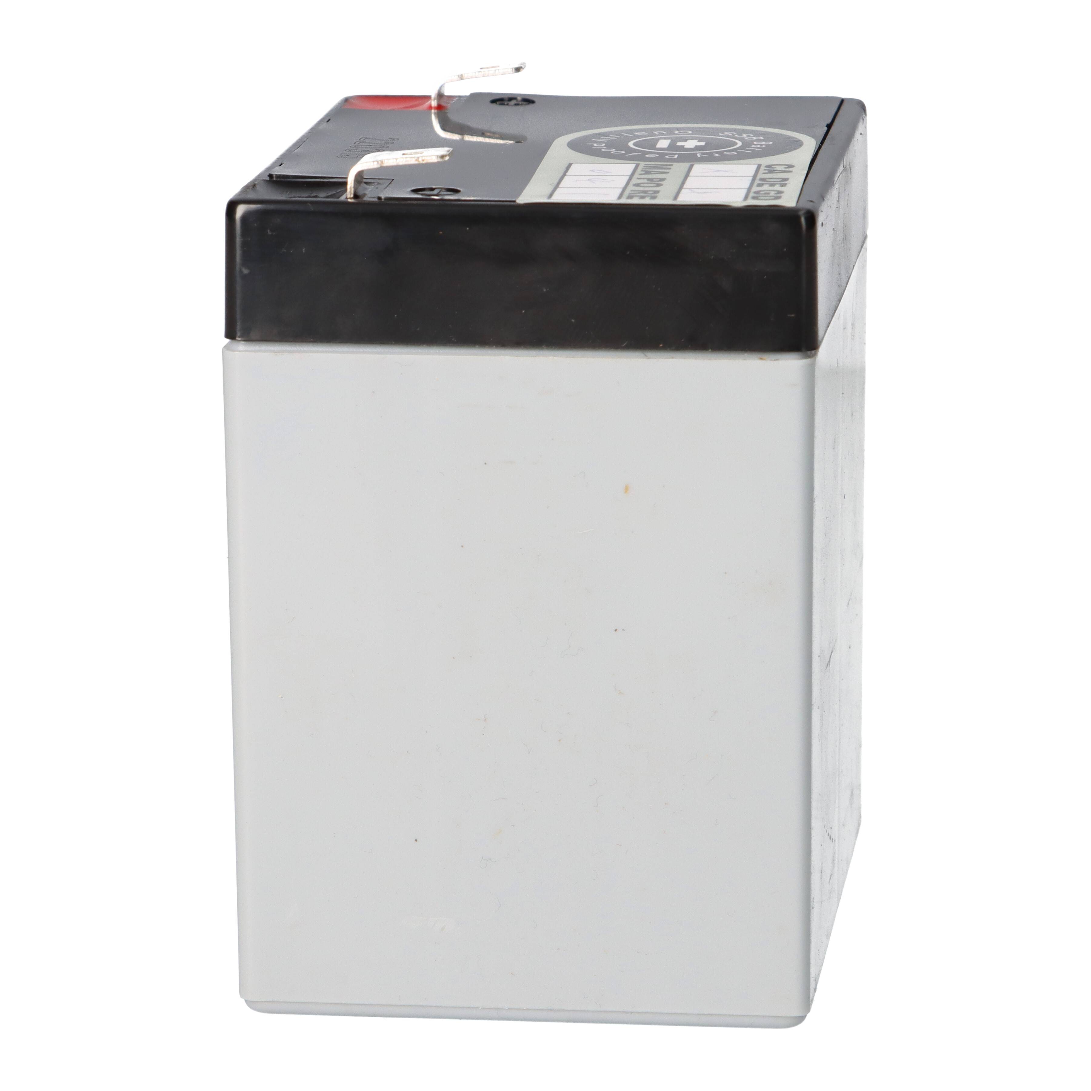 SSB Blei Akku SBH 190-12 AGM Batterie 6,3mm Faston - 12V 5,1Ah 190W