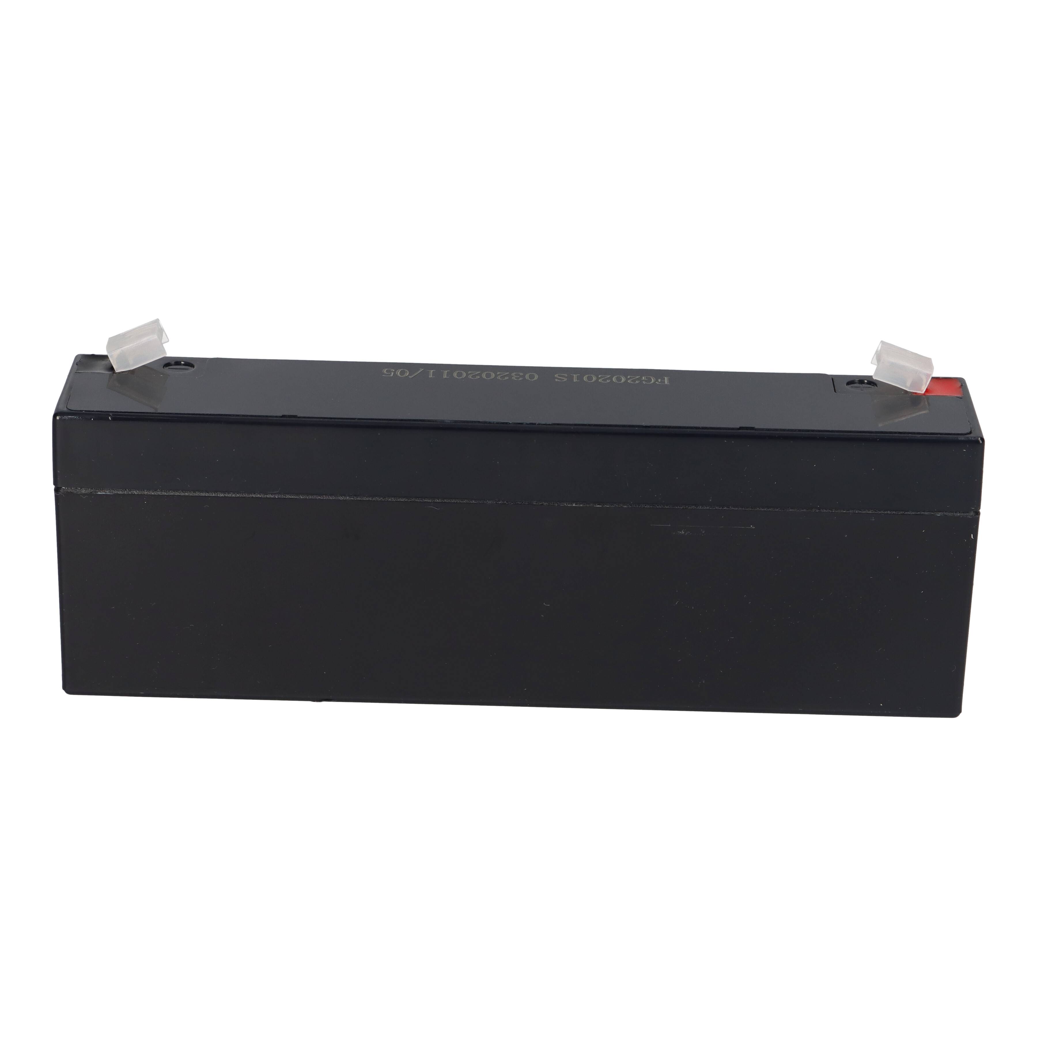 FIAMM FG20201 Standard AGM Bleiakku 12V 2Ah T1 / Faston 4,8 mm