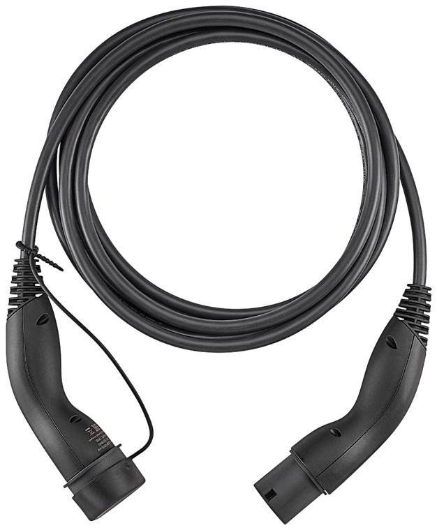 LAPP Mobility E-Auto Ladekabel Typ 2, 10 m, 22 kW, 32 A, 3-phasig Mode 3, IP55, schwarz