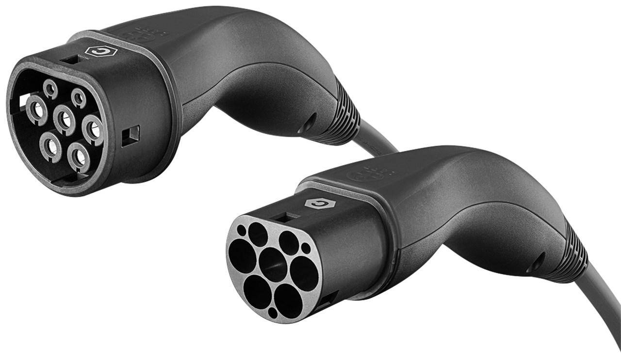 LAPP Mobility E-Auto Ladekabel Typ 2, 10 m, 22 kW, 32 A, 3-phasig Mode 3, IP55, schwarz