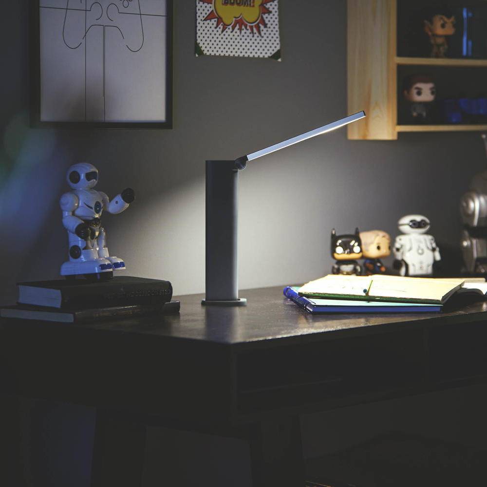 PHILIPS - Amber Akku-Tischleuchte USB 5W schwarz 120lm