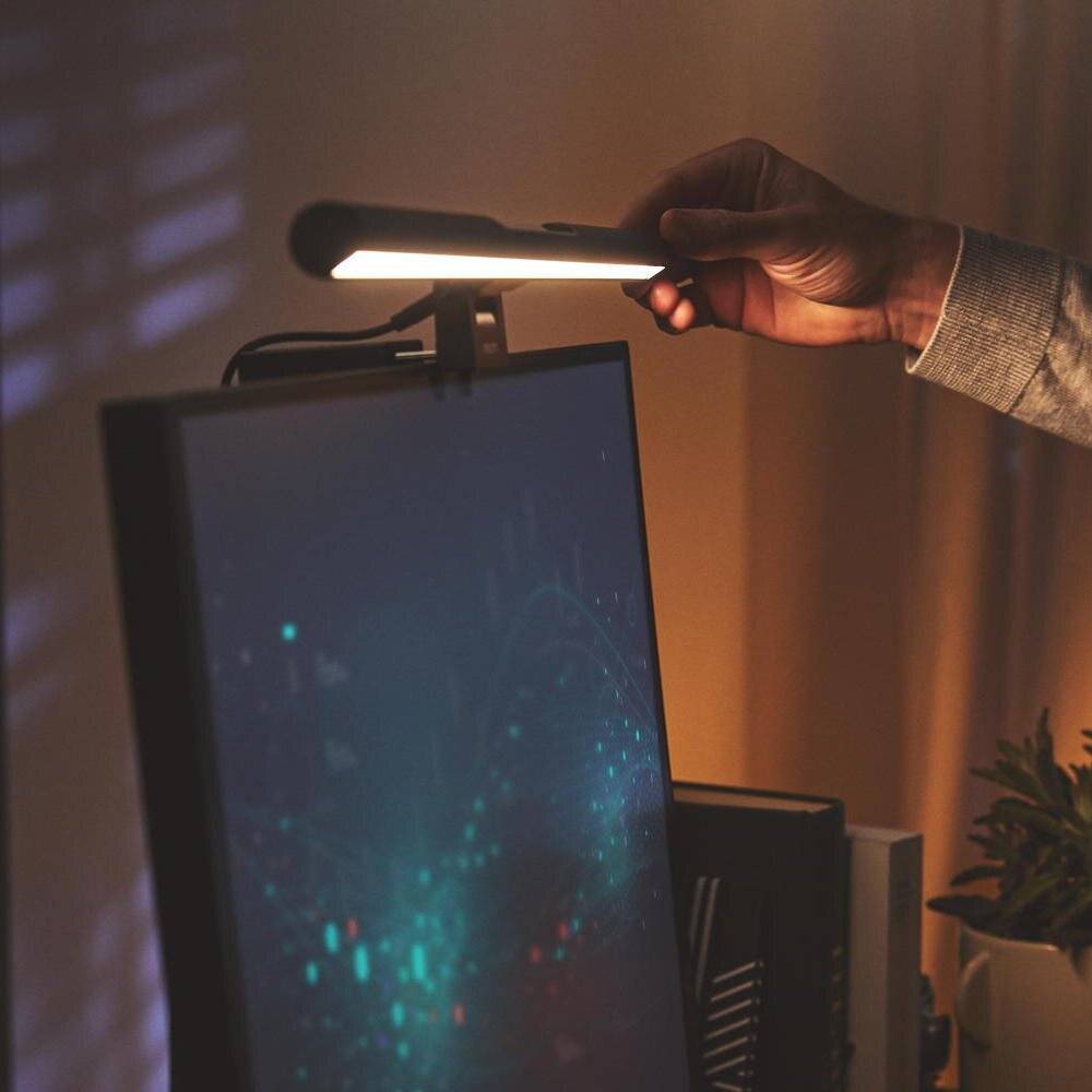 PHILIPS - Edison Tischleuchte schwarz 1700lm 4.5W