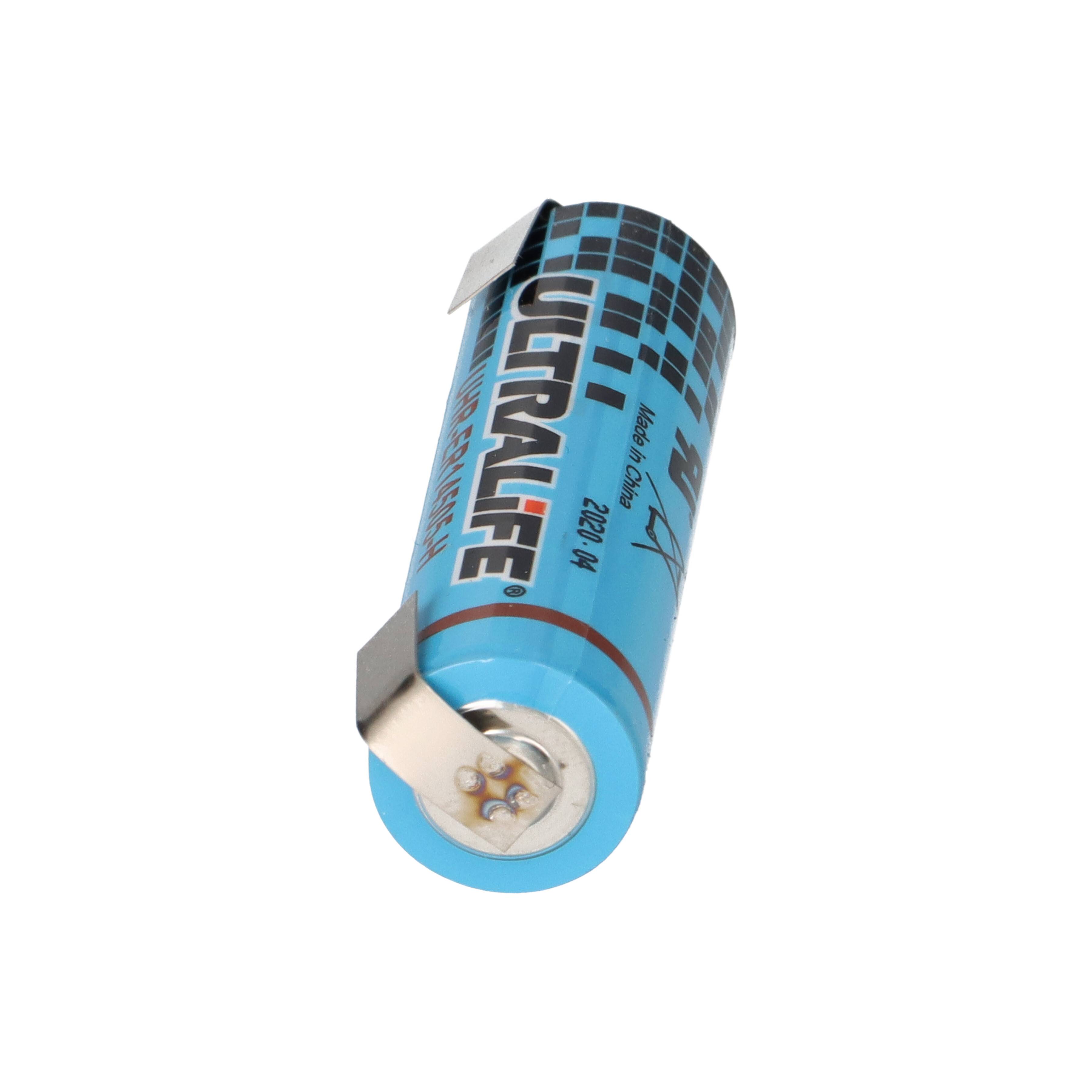 Ultralife Lithium UHR-ER14505-H LS 14500 14500 SL 760 SL 760 S AA Hochstrom 3,6V 2000mAh U Lötfahne