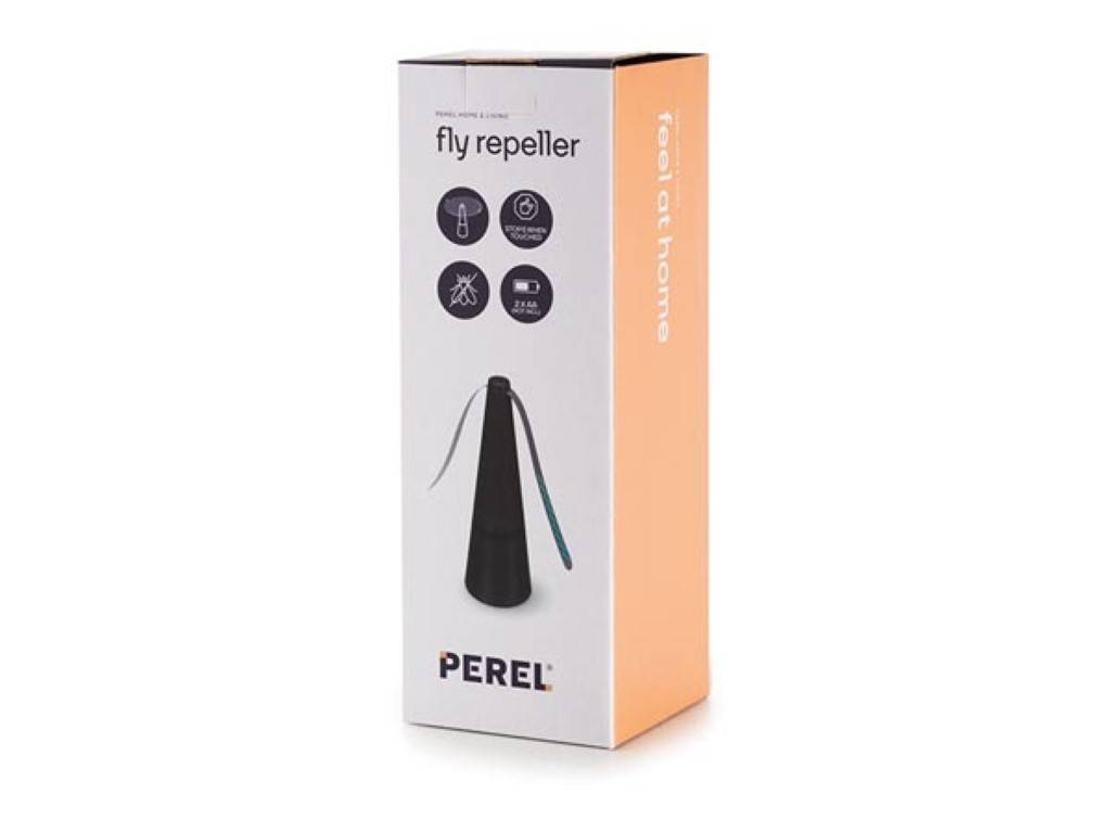 Perel Fliegen-Wedler, elektrisch, rotierende Flügel 35 m², Schwarz