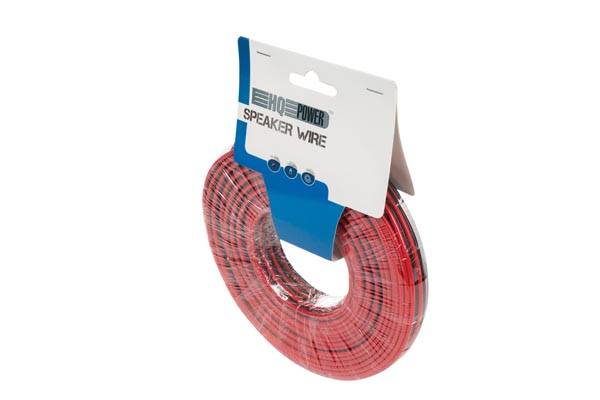 Lautsprecherkabel rot/schwarz 2 x 2.50 mm² 25 m
