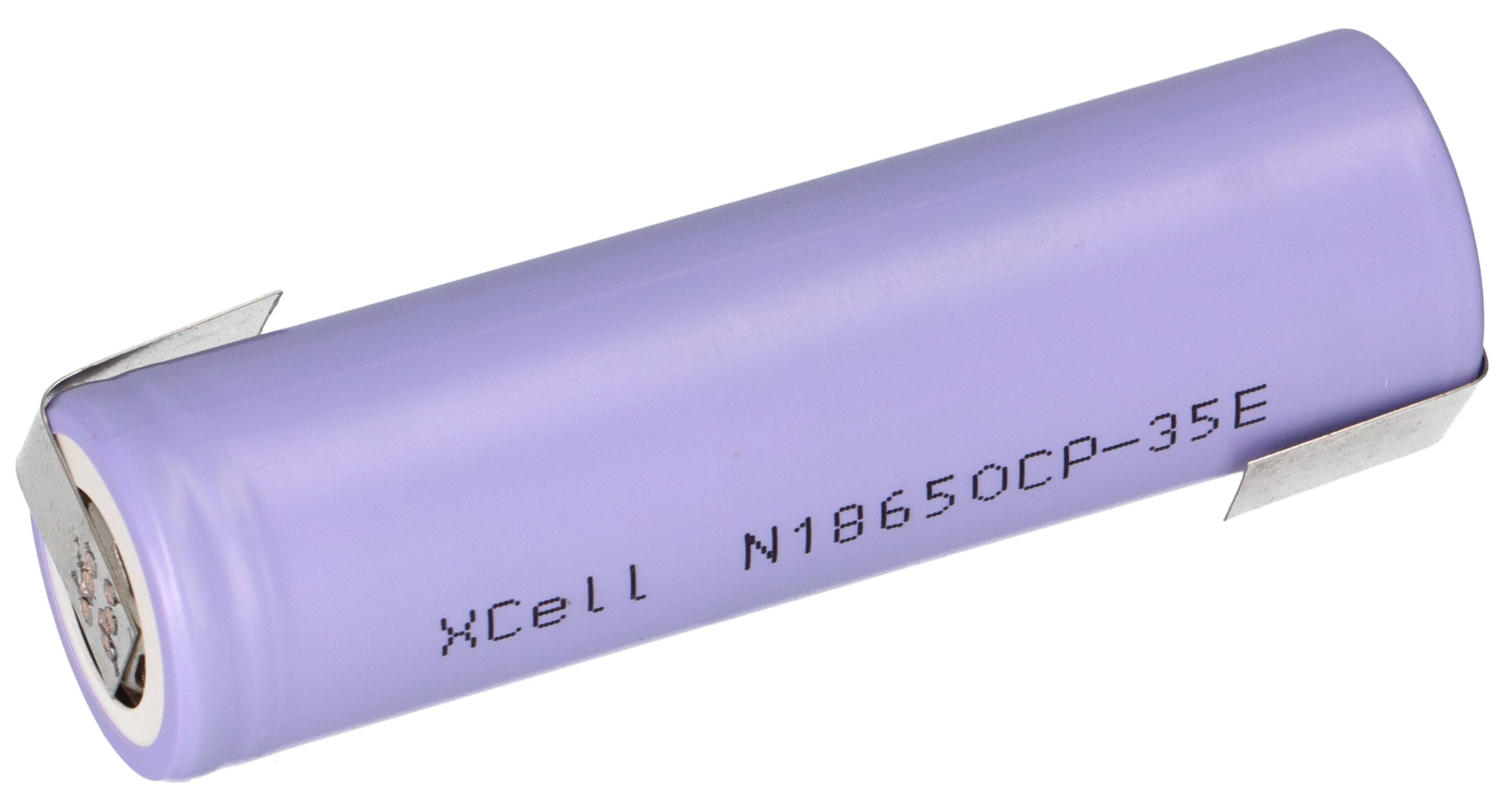 XCell N18650CP-35E Li-Ion 3,6V 3350 mAh Z-Lötfahne