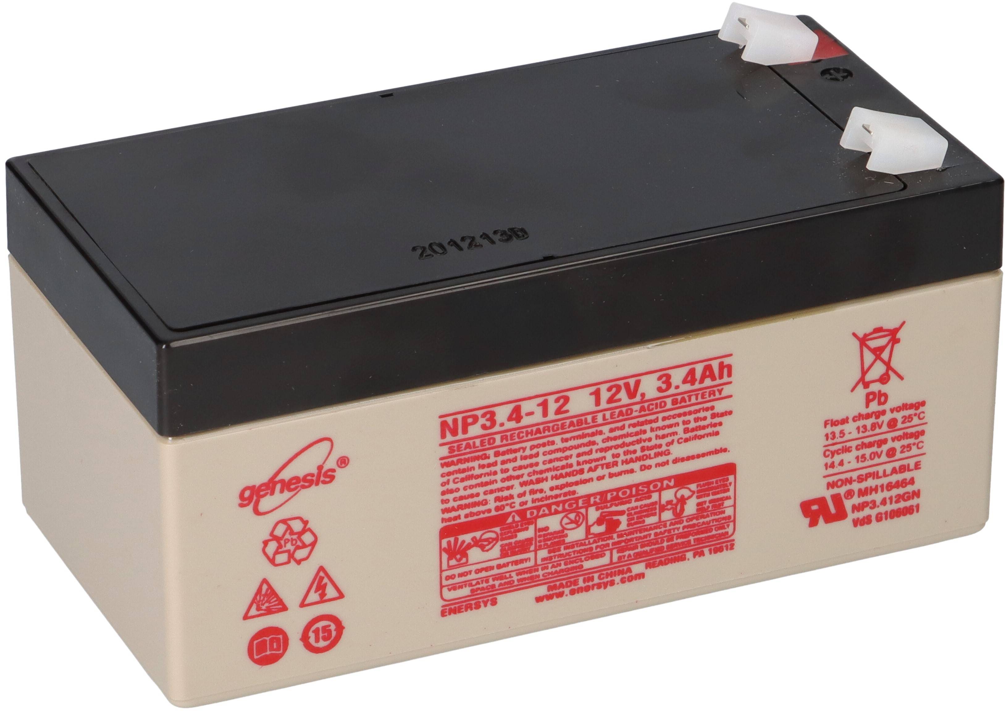 Bleiakku Genesis 12V 3,4Ah NP3.4-12 AGM Standard