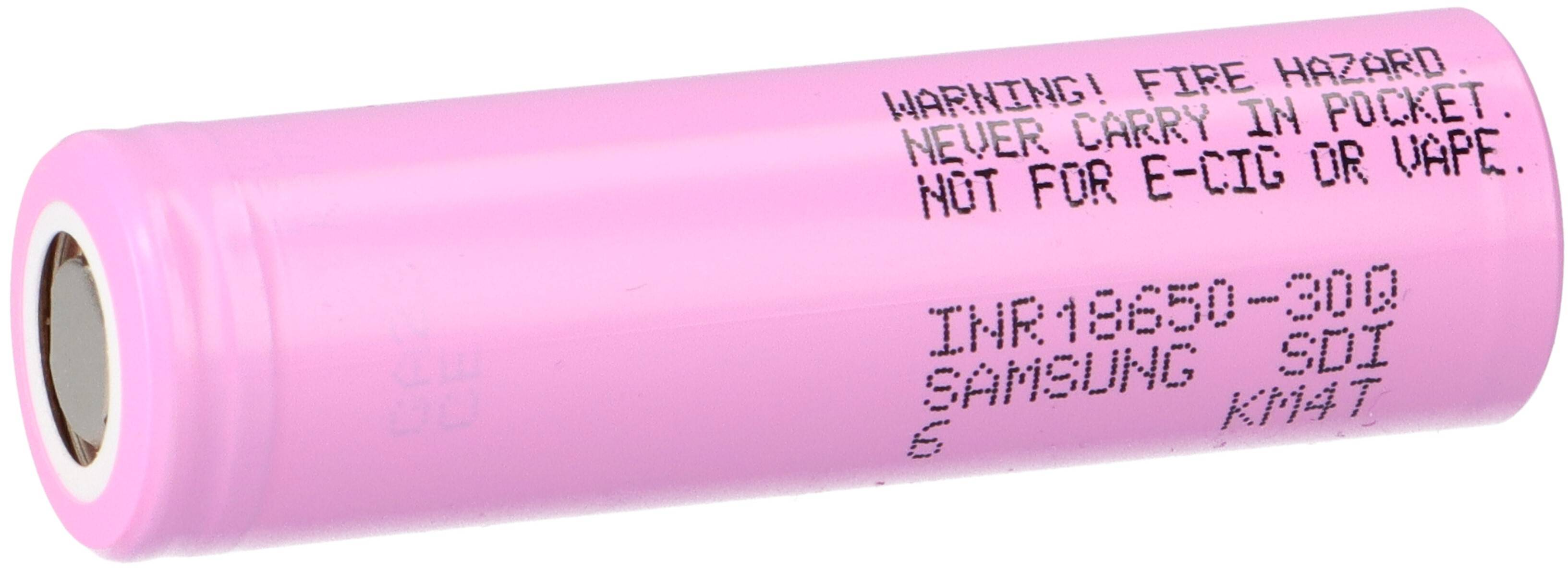 Samsung INR 18650 30Q Akku 3,7V Li-Ion 3000 mAh 15A
