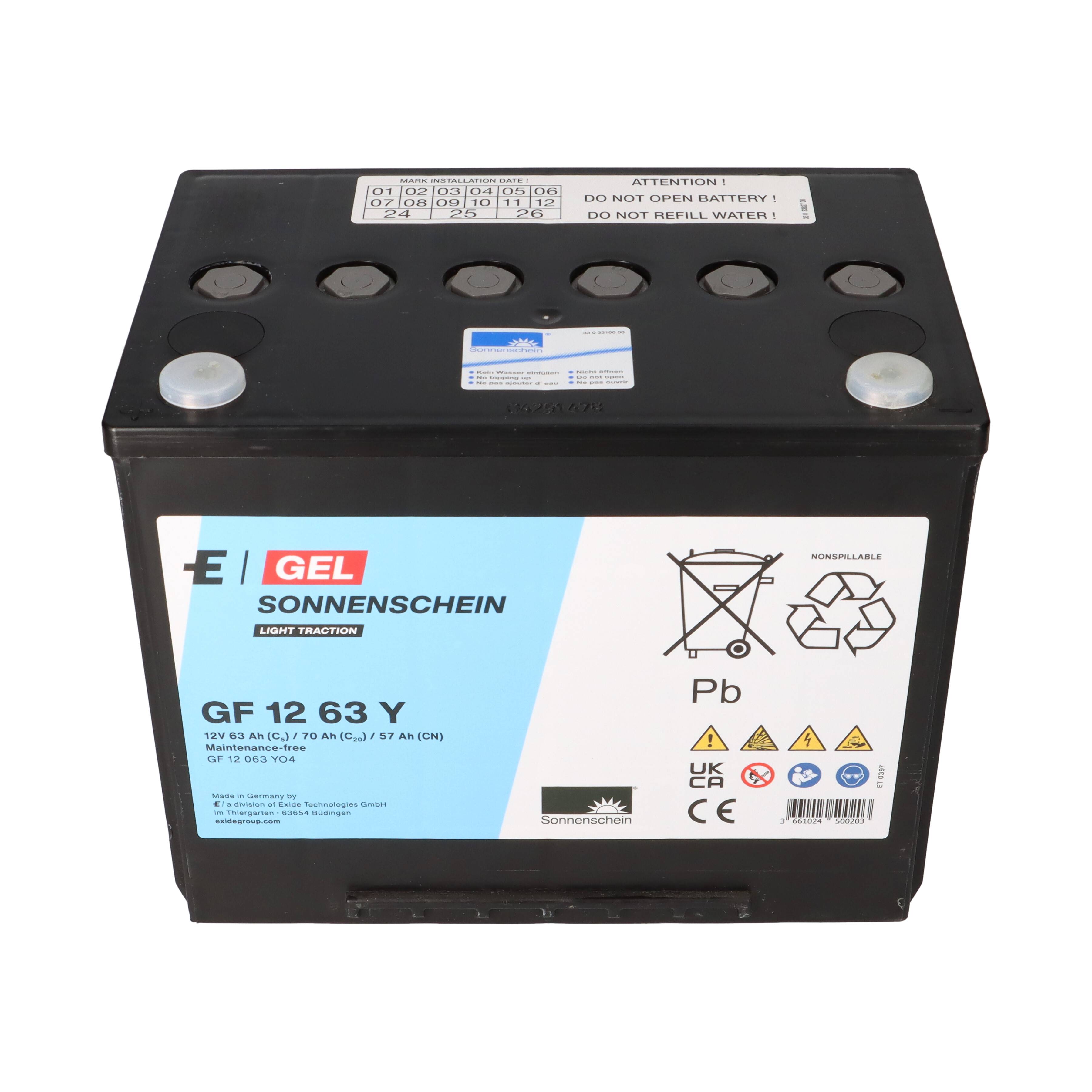 Exide 1545, 1x -04251677300160
