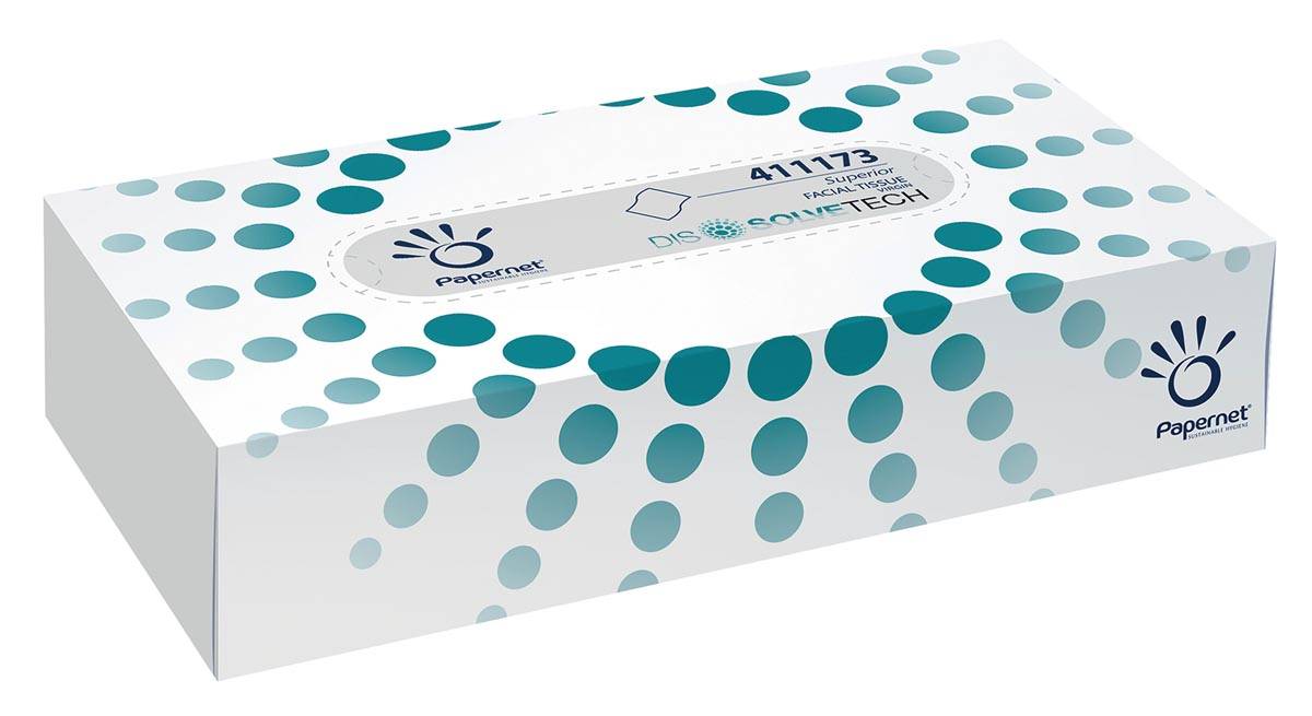 Papernet Kosmetiktuch 411173 weiß 100 St./Pack.