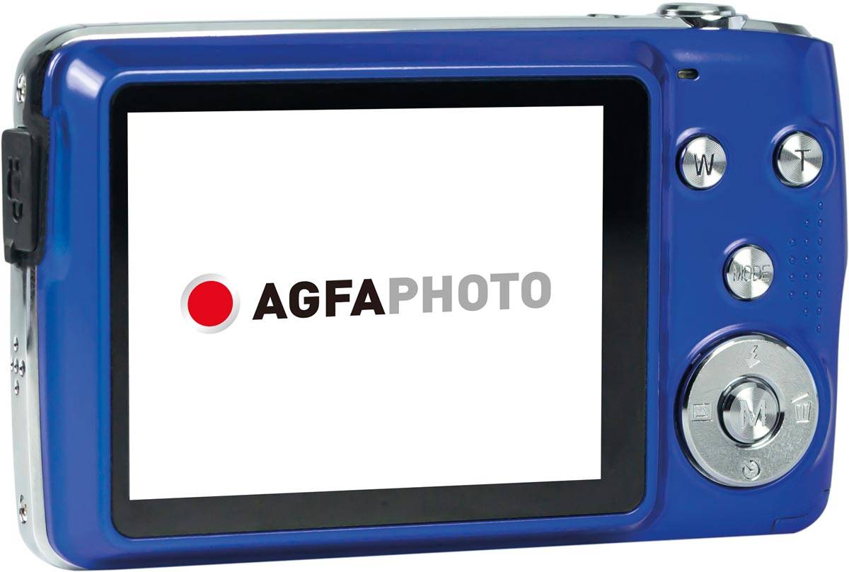 AgfaPhoto Realishot DC8200 - 21 MP Digitalkamera Blau, CMOS Sensor, 8X Optischer Zoom, Full HD Videoaufnahme