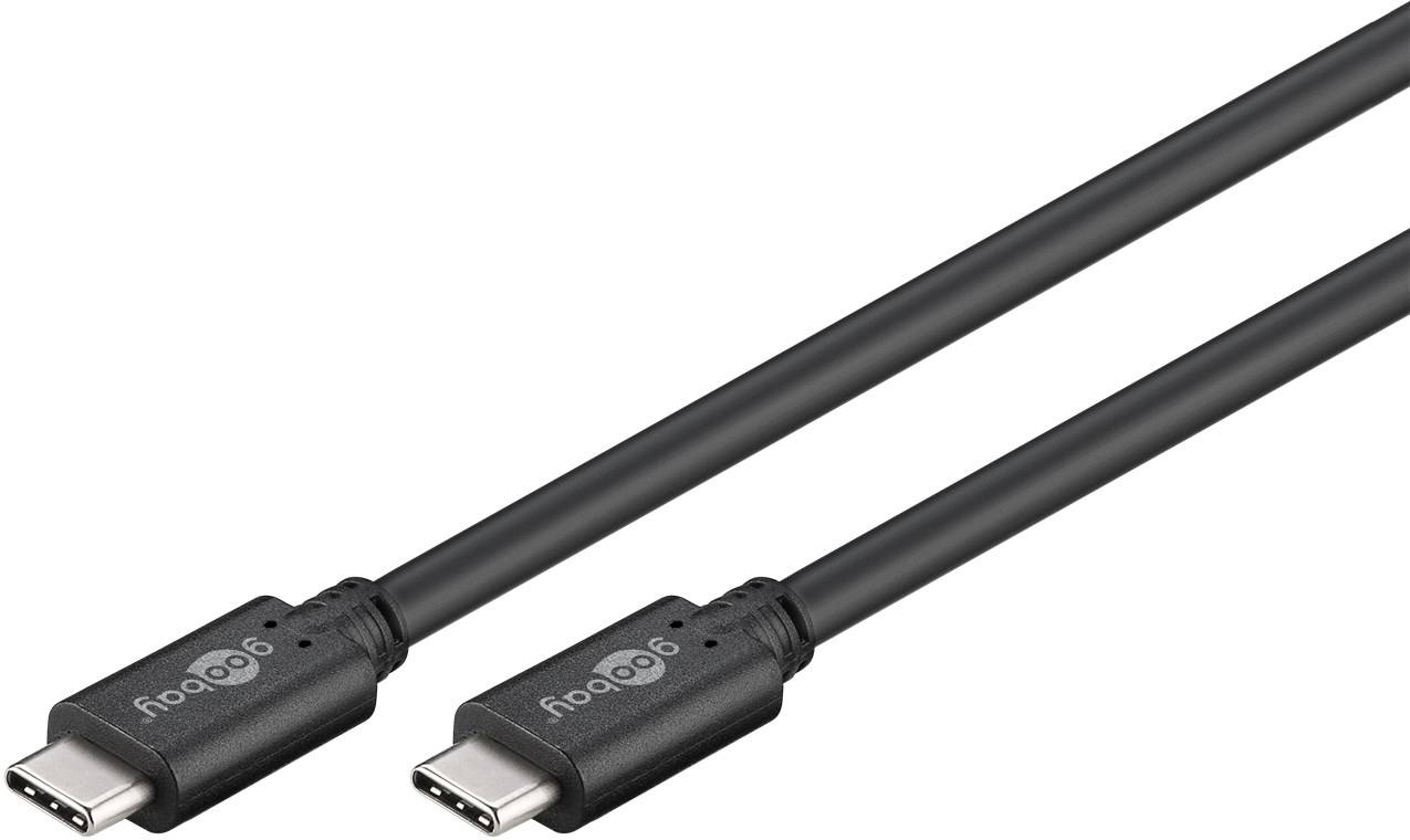 Goobay USB-Kabel 67975 3.1 C/C 0,5m sw