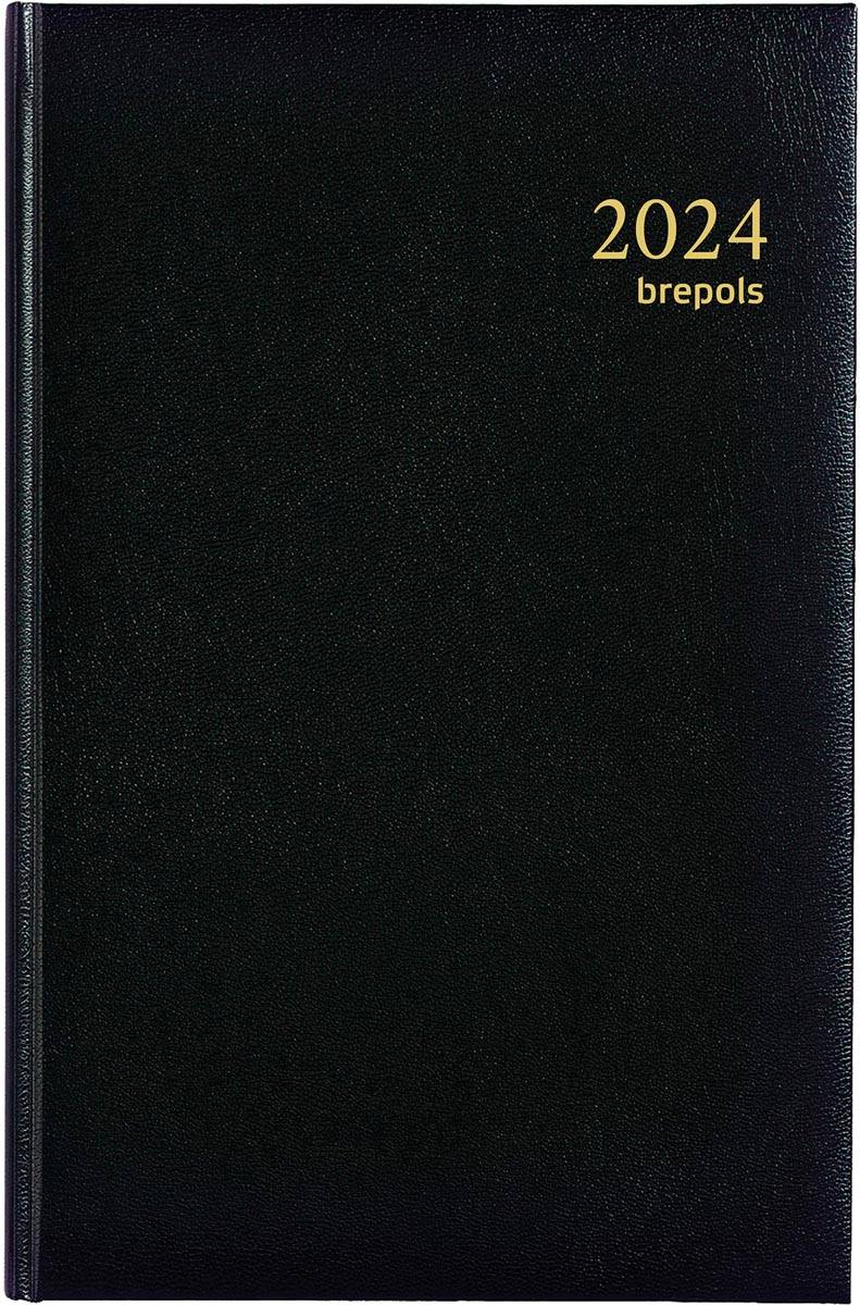 brepols Tageskalender SATURNUS 0.221, 2027, schwarz