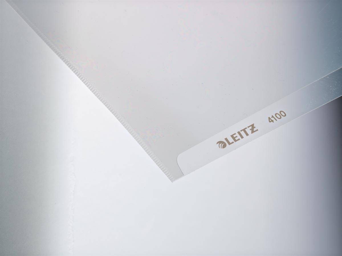 Leitz Sichthülle Premium 41000003 A4 0,15mm PVC tr 100 St./Pack.
