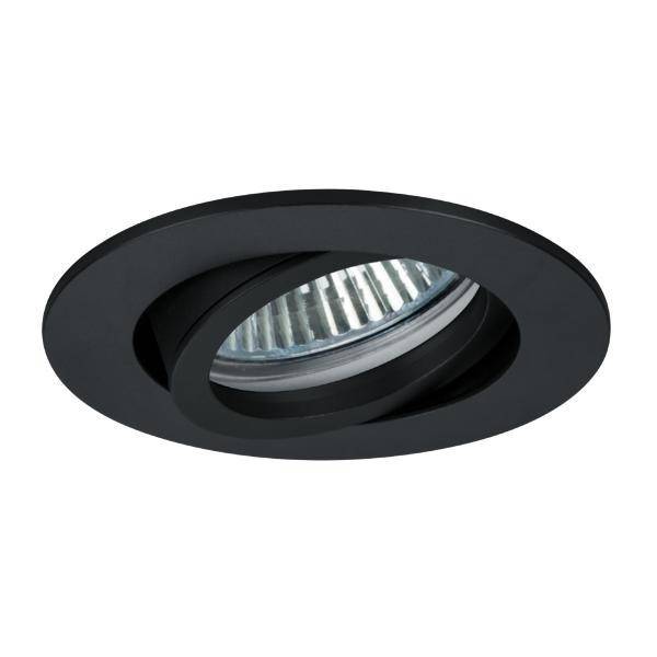 Brumberg Leuchten BRUM Einbaustrahler LOOP IP20 27063180schwenkb. o.Fassung DA68 strukturschwarz