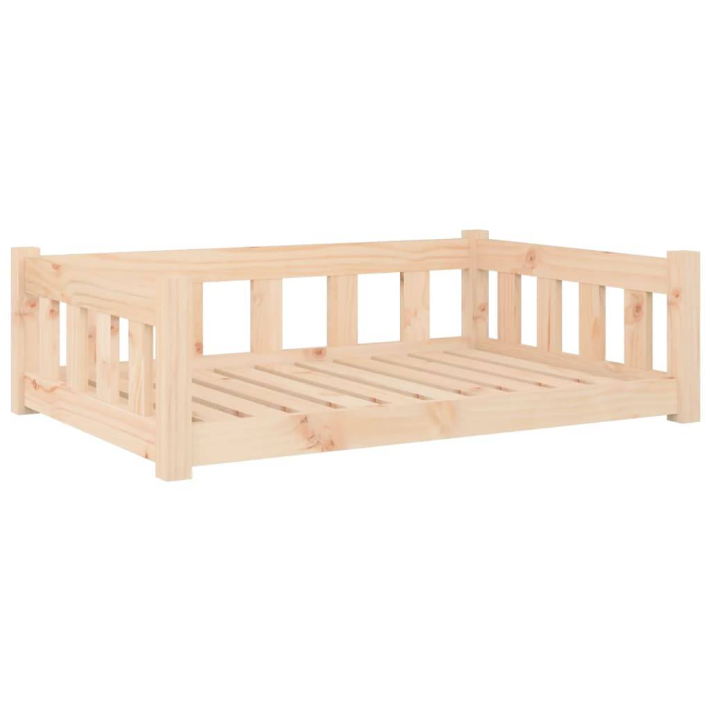 vidaXL Hundebett 95,5x65,5x28 cm Massivholz Kiefer