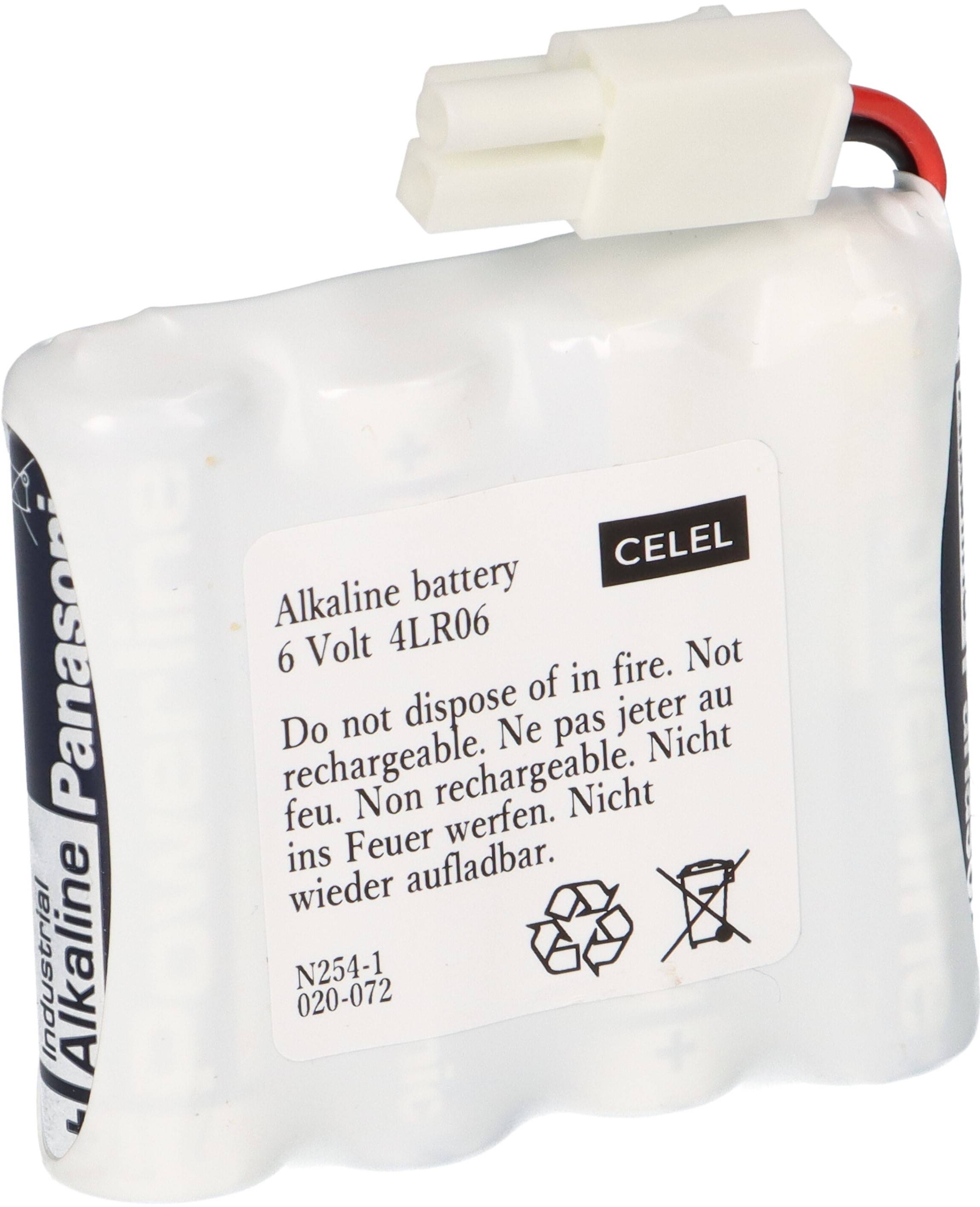 6 Volt Batteriepack kompatibel SAG Schlagbaum Schließanlage Typ 3850000.020.000