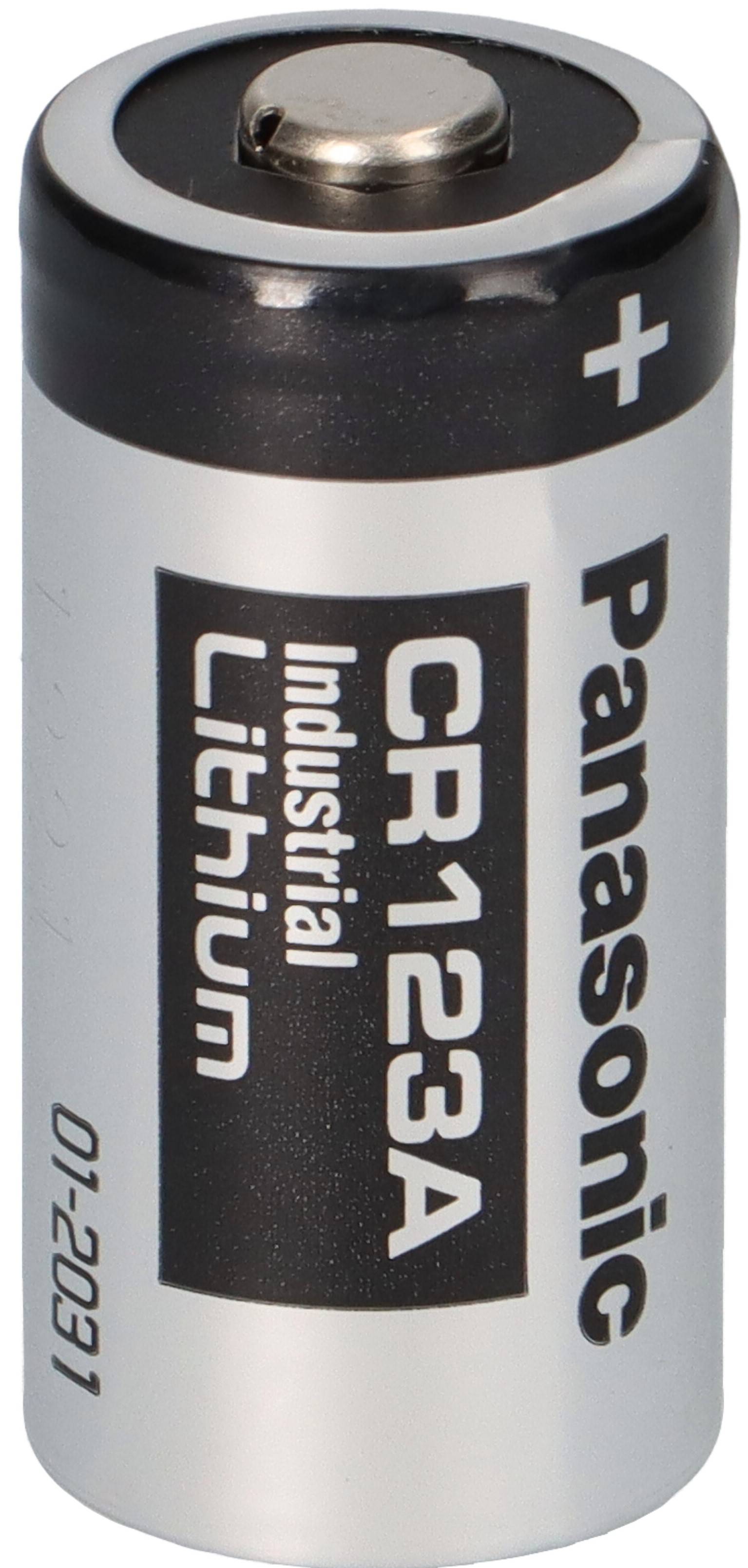 Panasonic Fotobatterie CR123A Lithium 3V 1400mAH Industrial