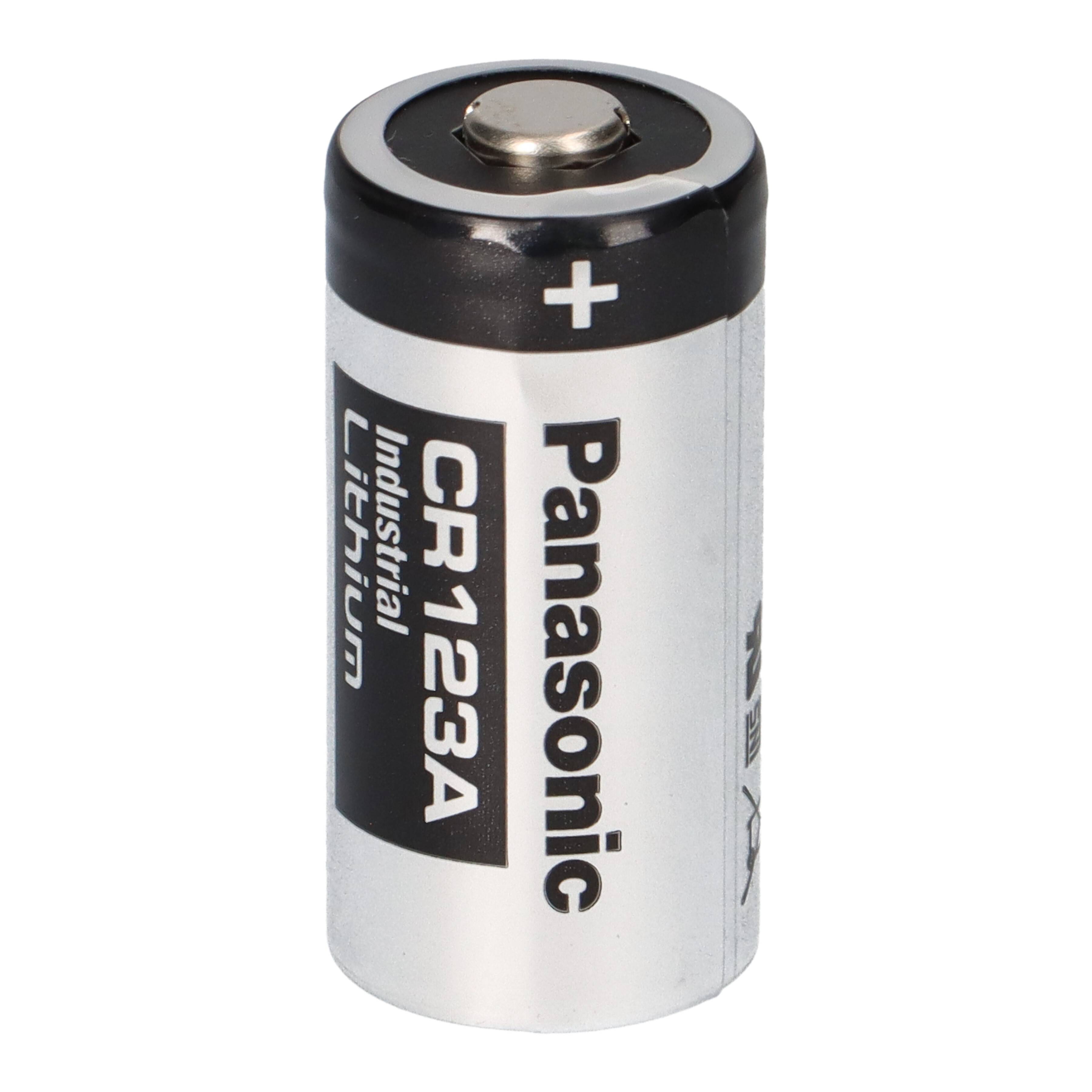 Panasonic Fotobatterie CR123A Lithium 3V 1400mAH Industrial