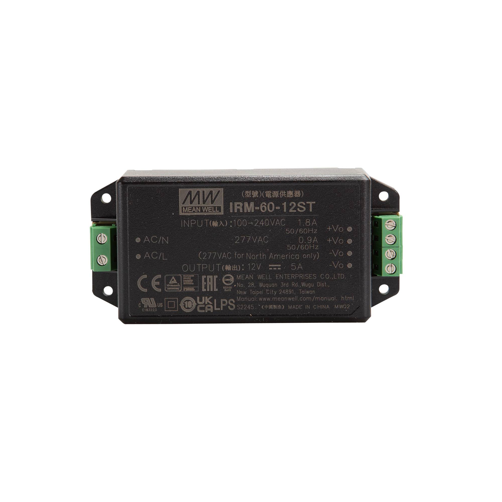 Mean Well IRM-60 Pin-Type/Screw-Type SNT SNT Modul 60W 12V/5A Schraub