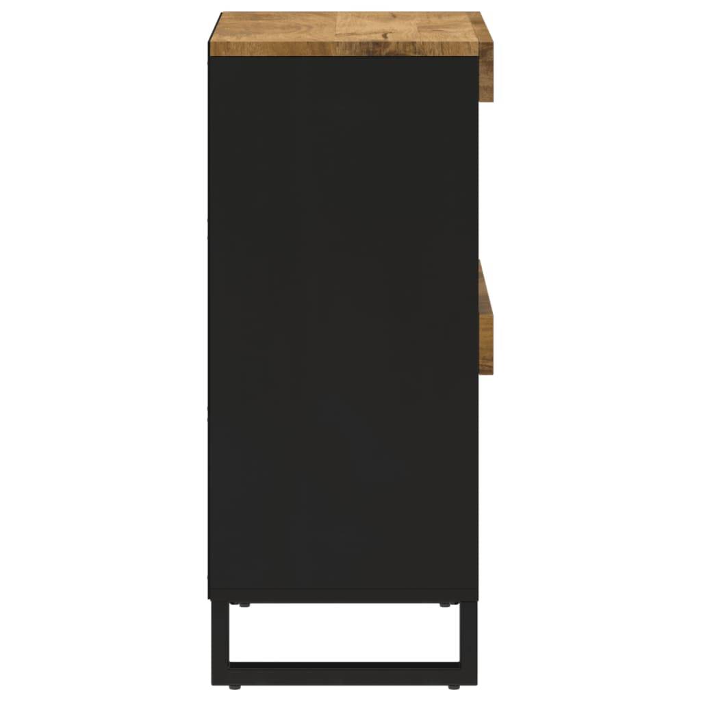 vidaXL Beistellschrank 85x33x75 cm Massivholz Mango