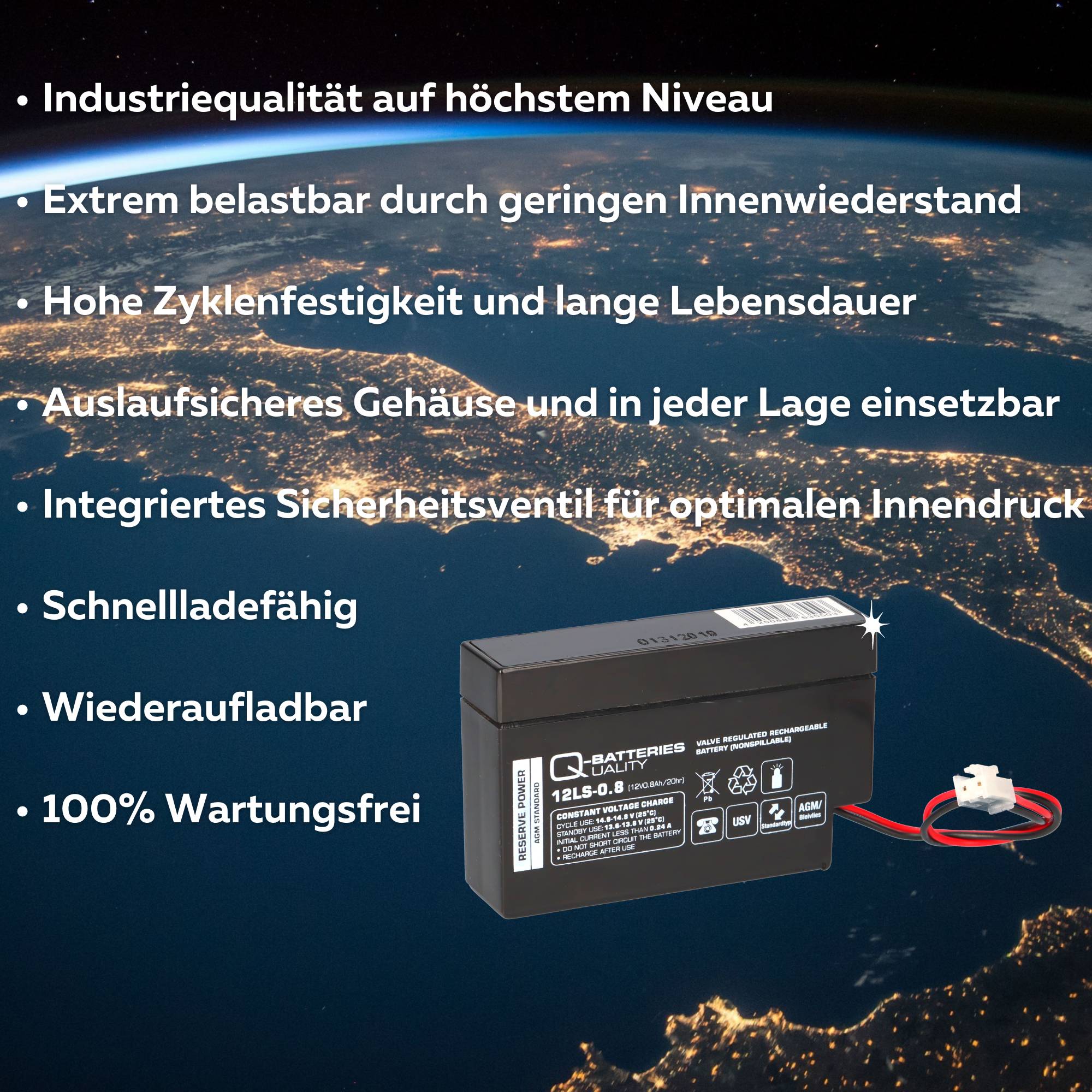 Q-BATTERIES 1676, 1x -04251677309149