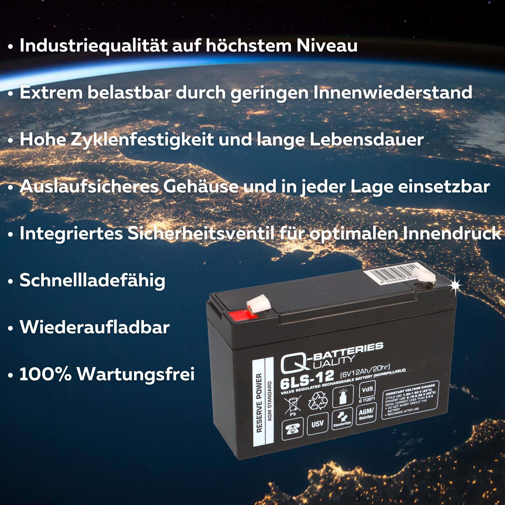 Q-BATTERIES 1677, 1x -04251677309156