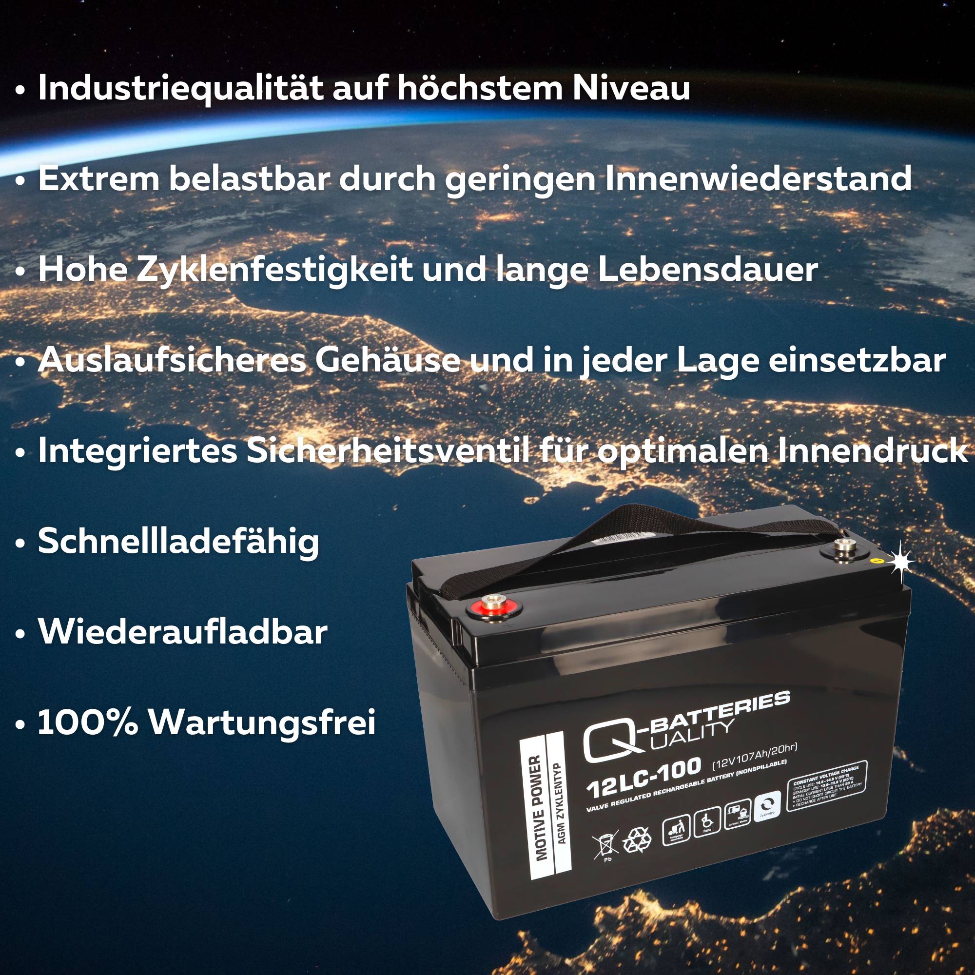 Q-BATTERIES 1465, 1x -04250889611439