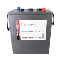 Q-Batteries 6GEL-240 Antriebsbatterie 6V 240Ah (5h) 292Ah(20h) wartungsfreier Gel-Akku VRLA Q-Batteries 6GEL-240 Antriebsbatterie 6V 240Ah (5h) 292Ah(20h) wartungsfreier Gel-Akku VRLA