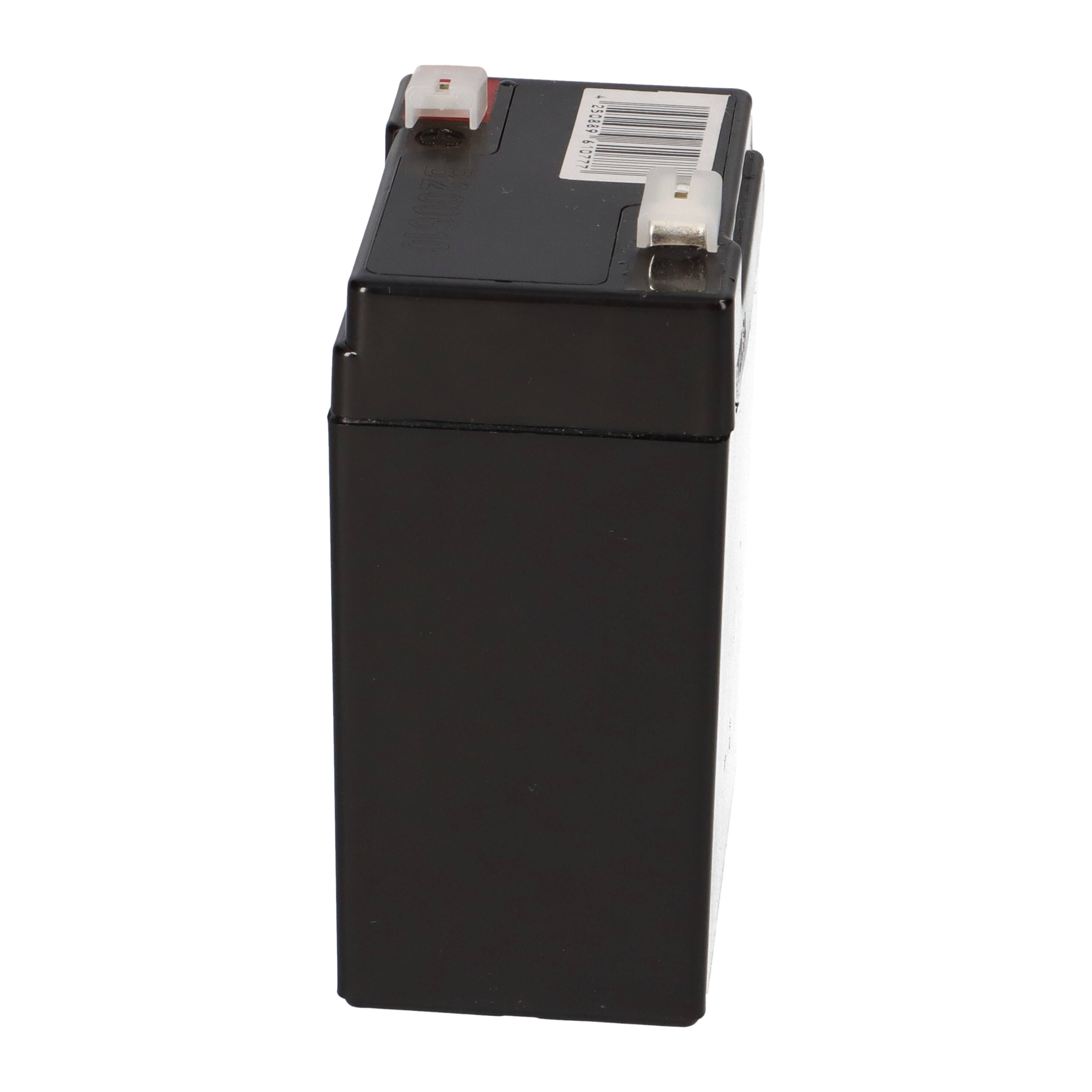 Q-Batteries 6LS-4.5 6 V 4,5 Ah AGM Bleiakku