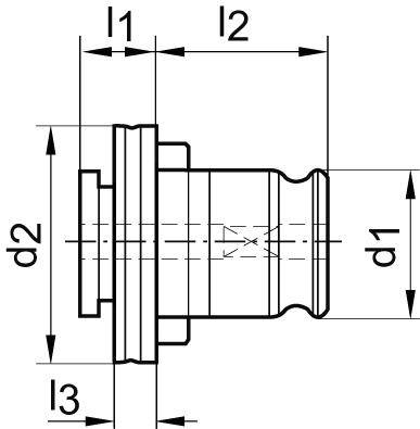 Schnellwechsel-Einsatz FE2 7,00mm FORMAT EX