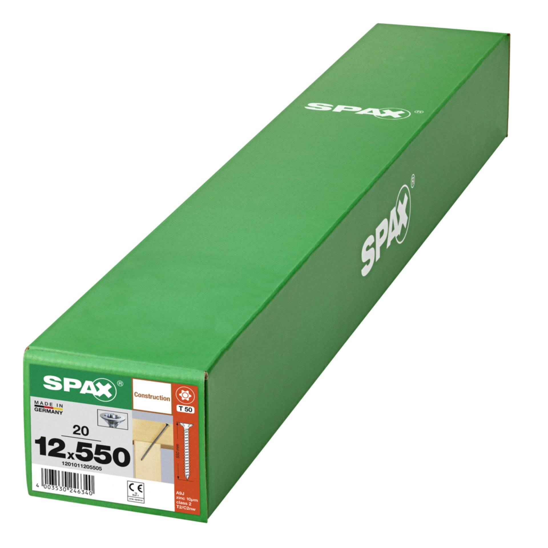 SPAX SeKo T-STAR 12,0x550 VG Wirox