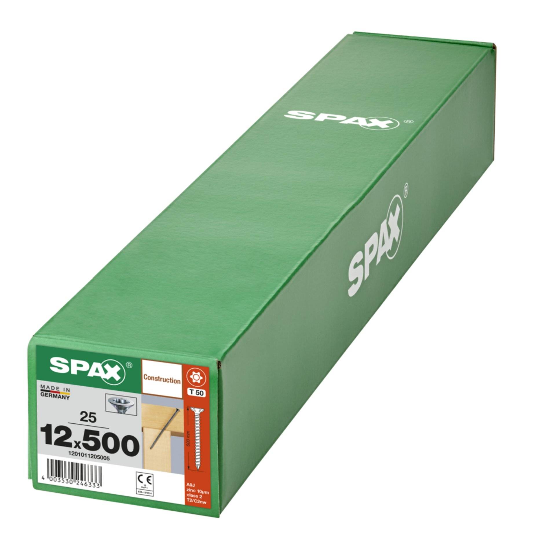 SPAX SeKo T-STAR 12,0x500 VG Wirox