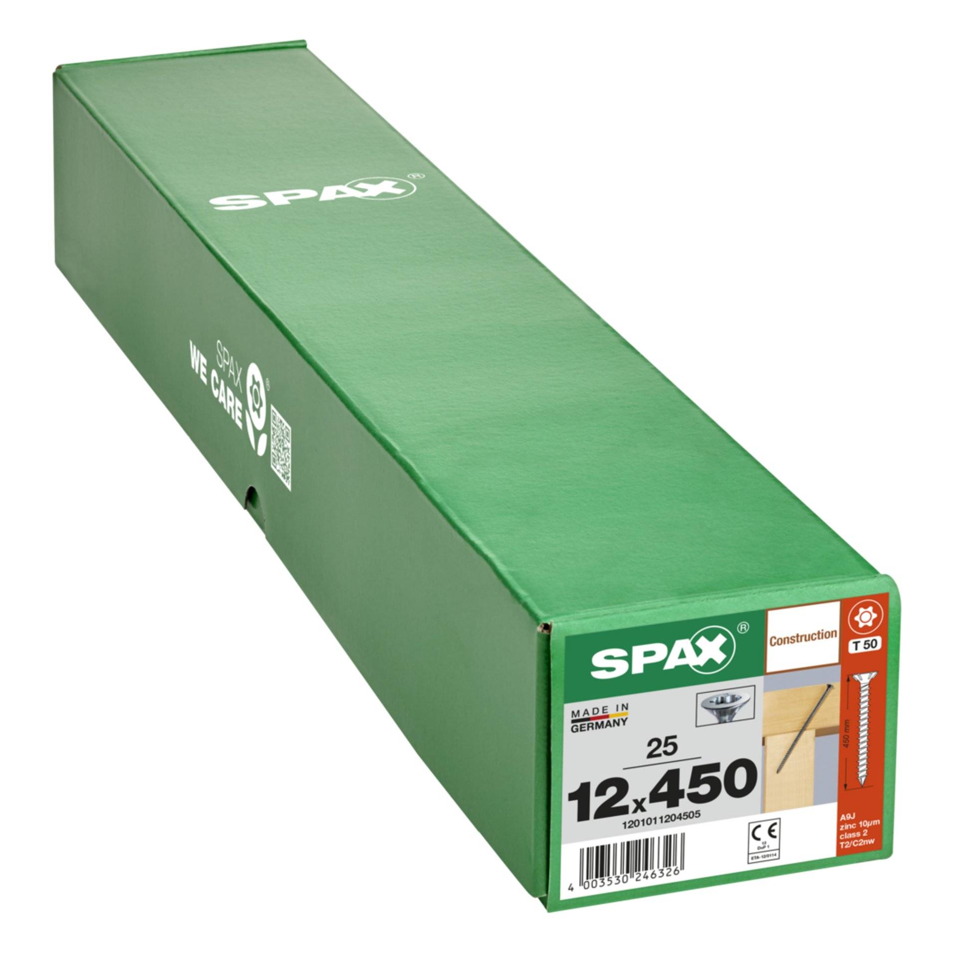SPAX SeKo T-STAR 12,0x450 VG Wirox