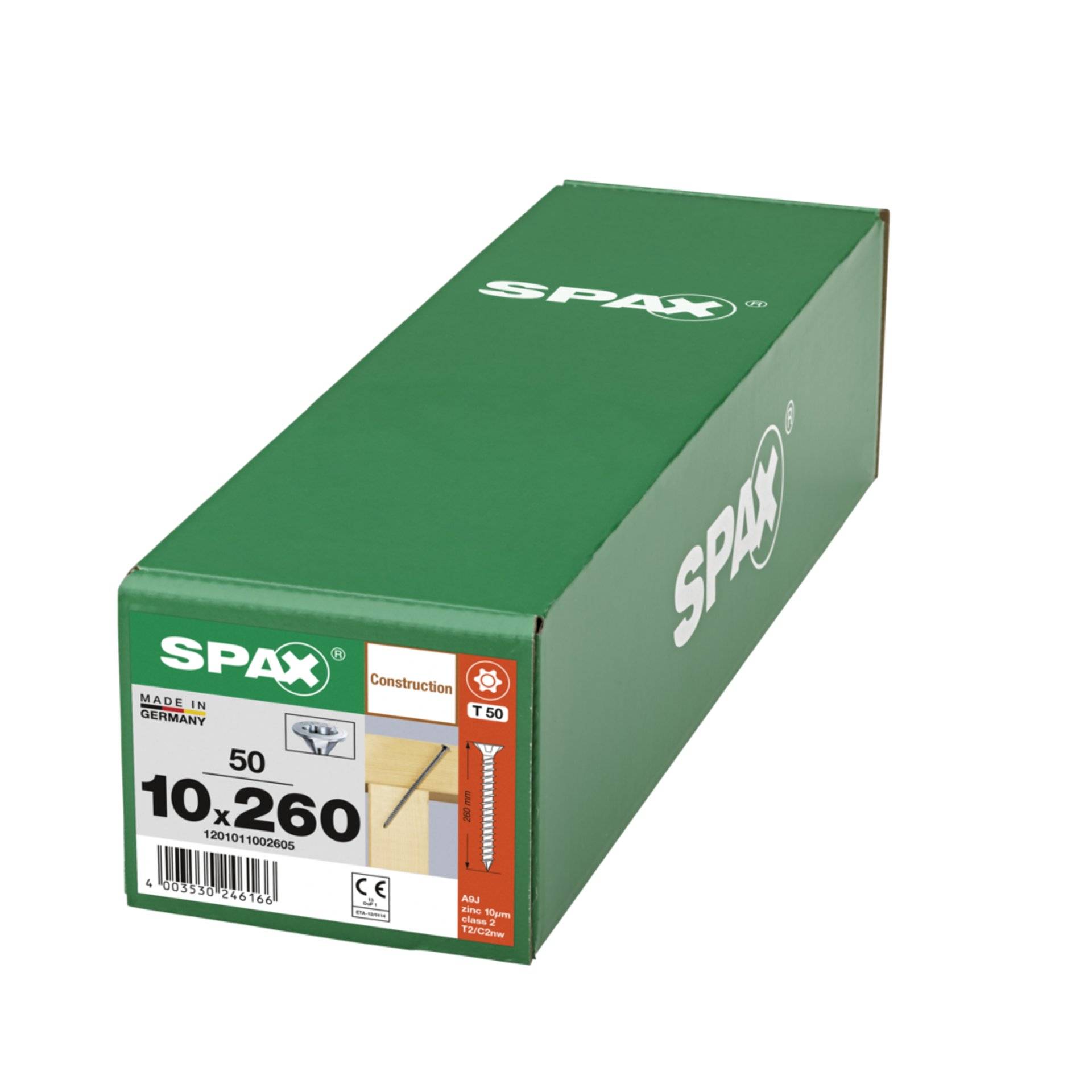 SPAX SeKo T-STAR 10,0x260 VG Wirox