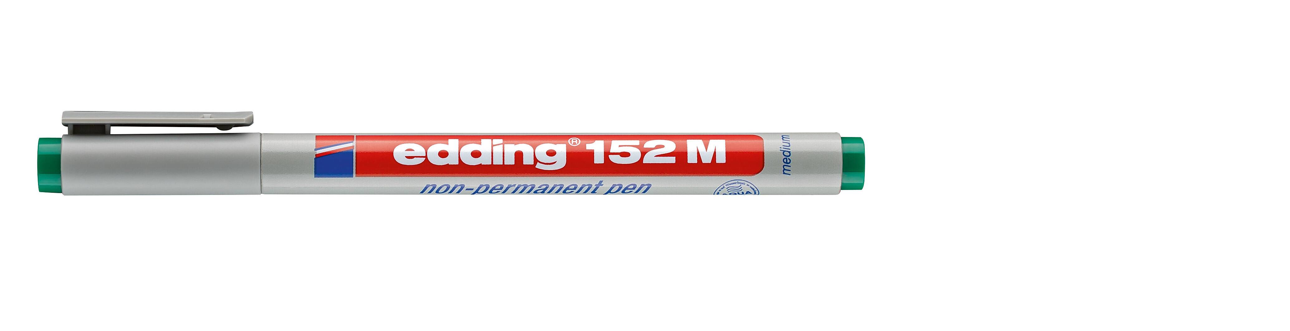 Non-permanent Pen edding 152 M, 1 mm, grün