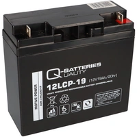 Q-Batteries 12LCP-19 / 12V - 19Ah Blei Akku Zyklentyp AGM - Deep Cycle VRLA Q-Batteries 12LCP-19 / 12V - 19Ah Blei Akku Zyklentyp AGM - Deep Cycle VRLA