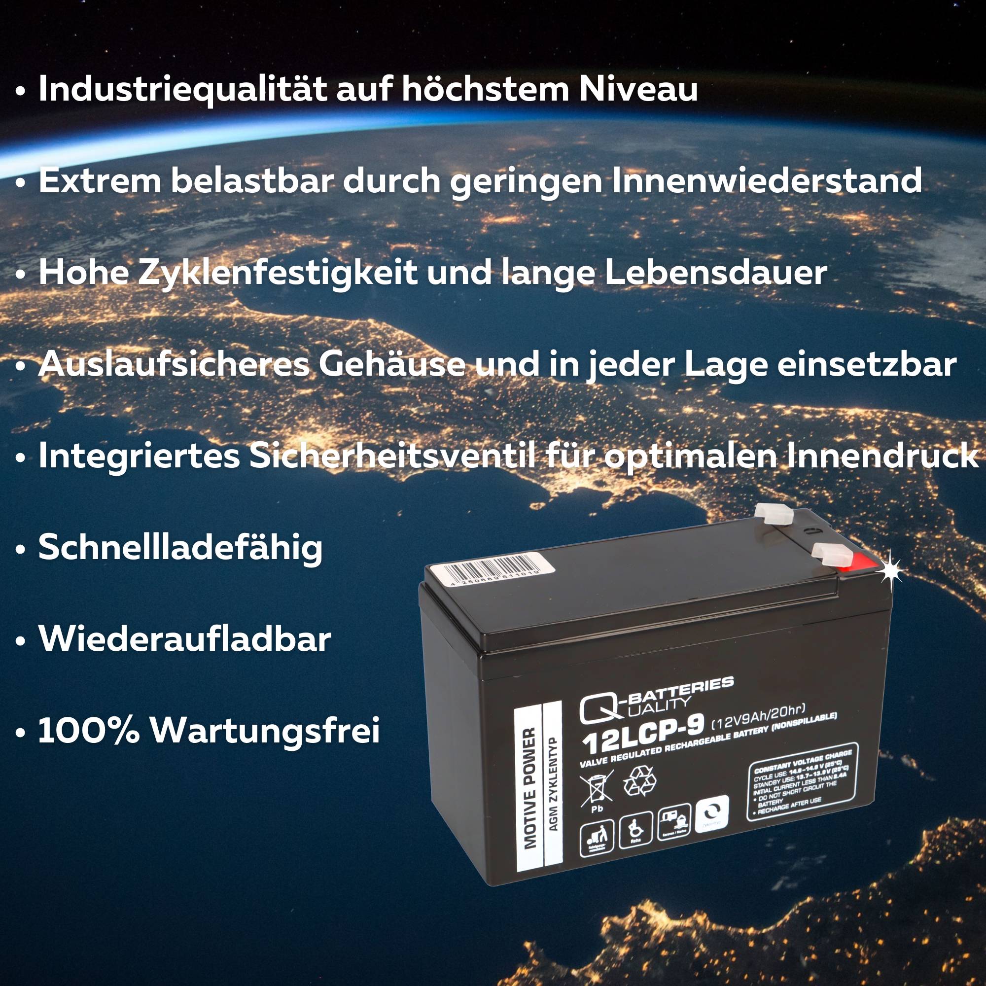 Q-BATTERIES 2652, 1x -04251677309484