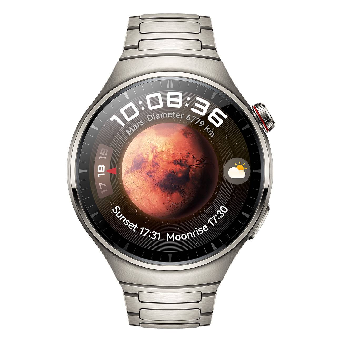 Huawei Watch 4 Pro - Intelligente Uhr mit Riemen - Handgelenkgröße: 140-210 mm - Anzeige 3.8 cm (1.5"")