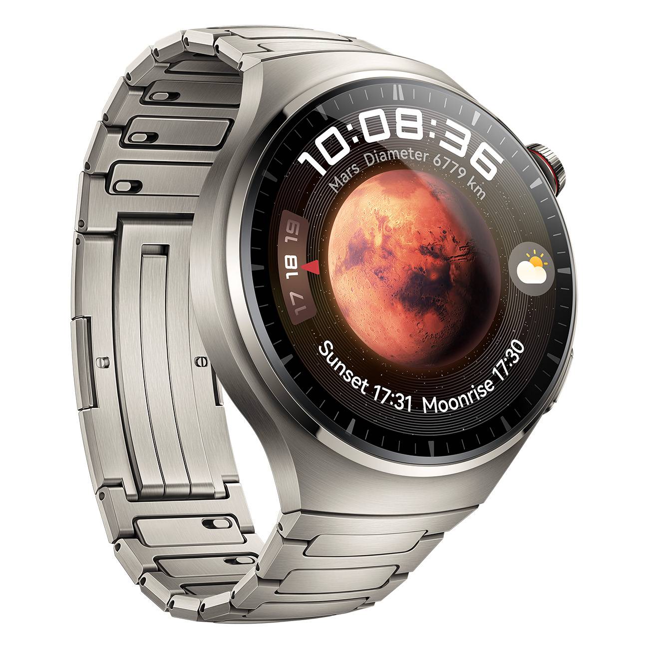 Huawei Watch 4 Pro - Intelligente Uhr mit Riemen - Handgelenkgröße: 140-210 mm - Anzeige 3.8 cm (1.5"")