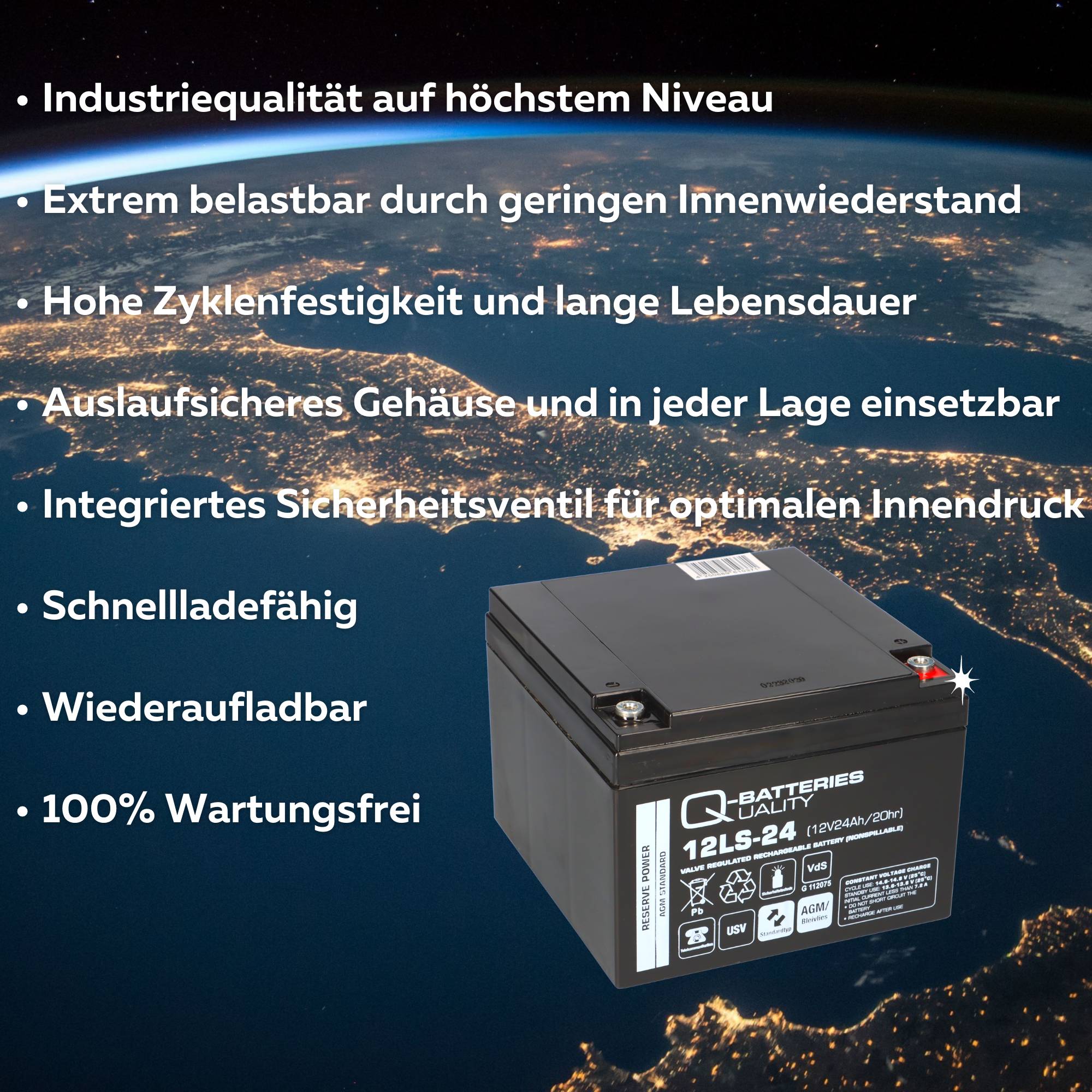 Q-BATTERIES 2684, 1x -04251677309330