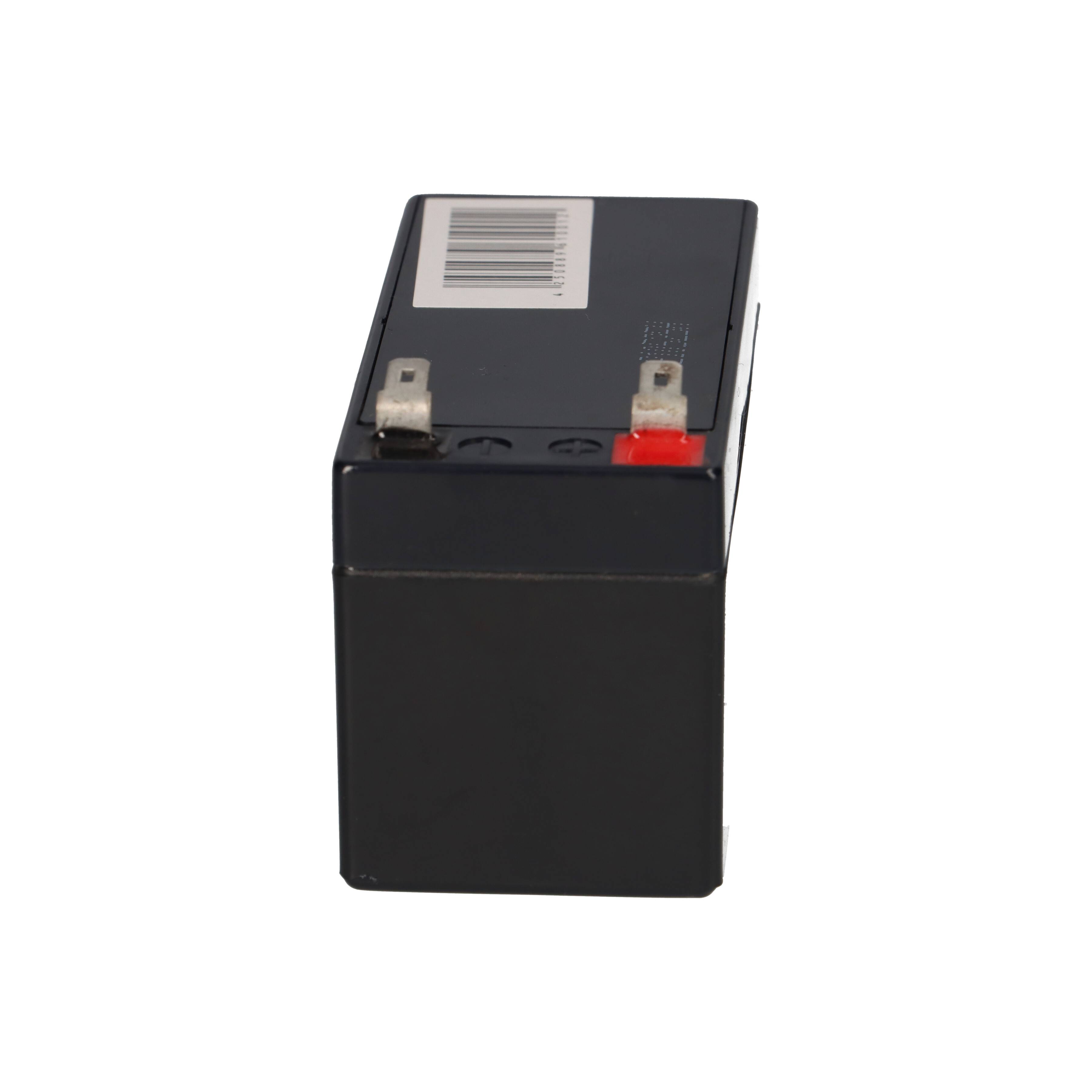 Q-Batteries 12LS-1.2 12 V 1,2 Ah AGM Bleiakku VdS G118002