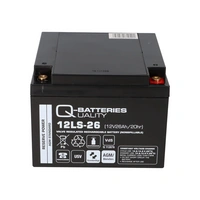 Q-Batteries 12LS-26 12V 26Ah Blei-Vlies-Akku / AGM VRLA mit VdS Q-Batteries 12LS-26 12V 26Ah Blei-Vlies-Akku / AGM VRLA mit VdS