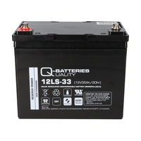Q-Batteries 12LS-33 / 12V - 35Ah Blei Akku Standard-Typ AGM - 10 Jahres-Typ Q-Batteries 12LS-33 / 12V - 35Ah Blei Akku Standard-Typ AGM - 10 Jahres-Typ