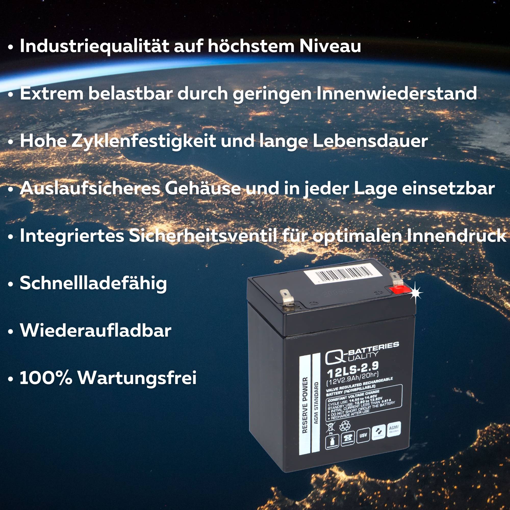 Q-BATTERIES 2676, 1x -04251677309255